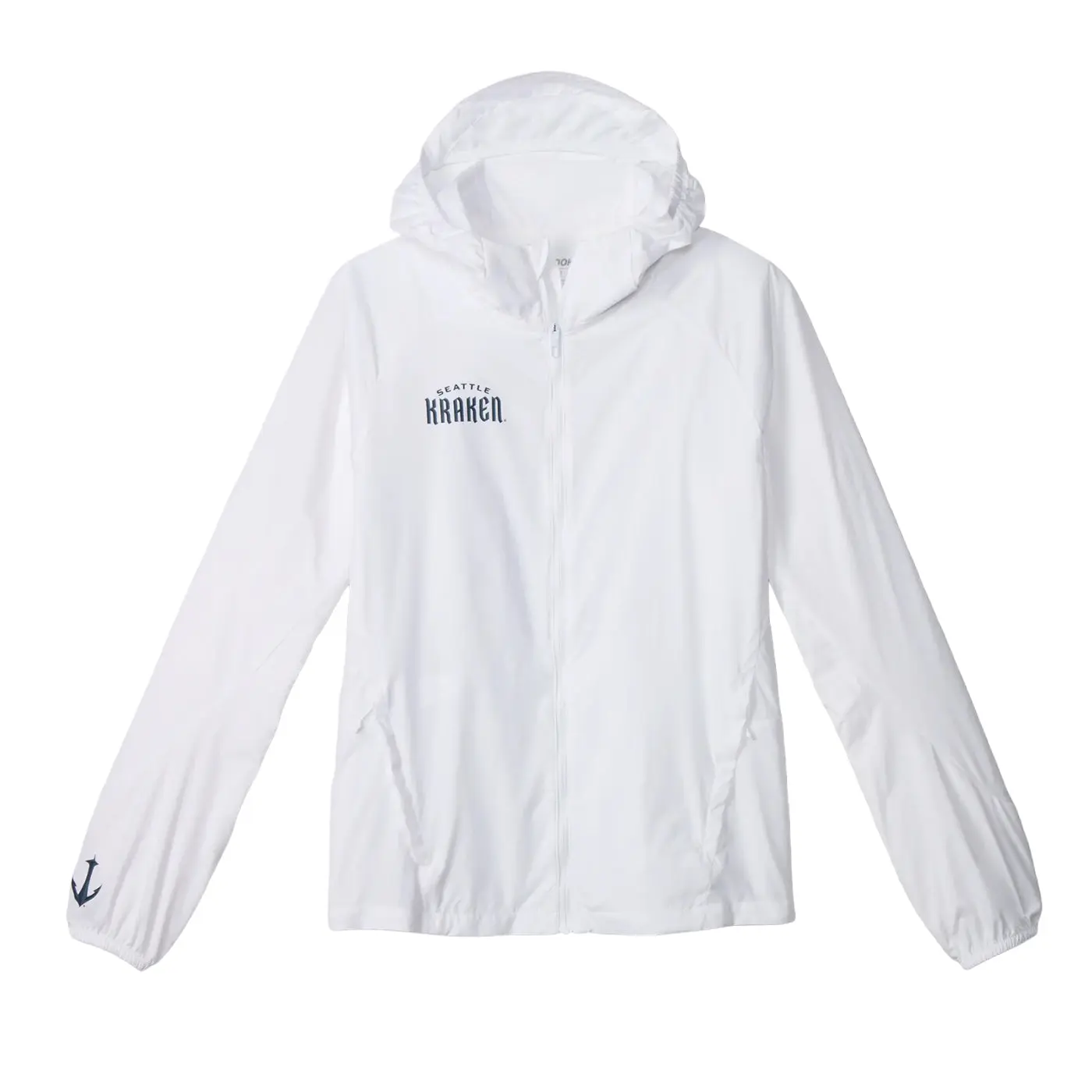 Women's Seattle Kraken Brooks Canopy Packable Jacket, Coats with Elastic Details, Functional Pocket, Premium Fabric, Stylish Design