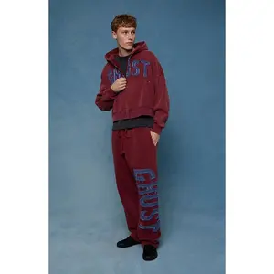 Pacsun Men's Ghost Applique Washed Baggy Sweatpants Pacsun Men's Ghost Applique Washed Baggy Sweatpants