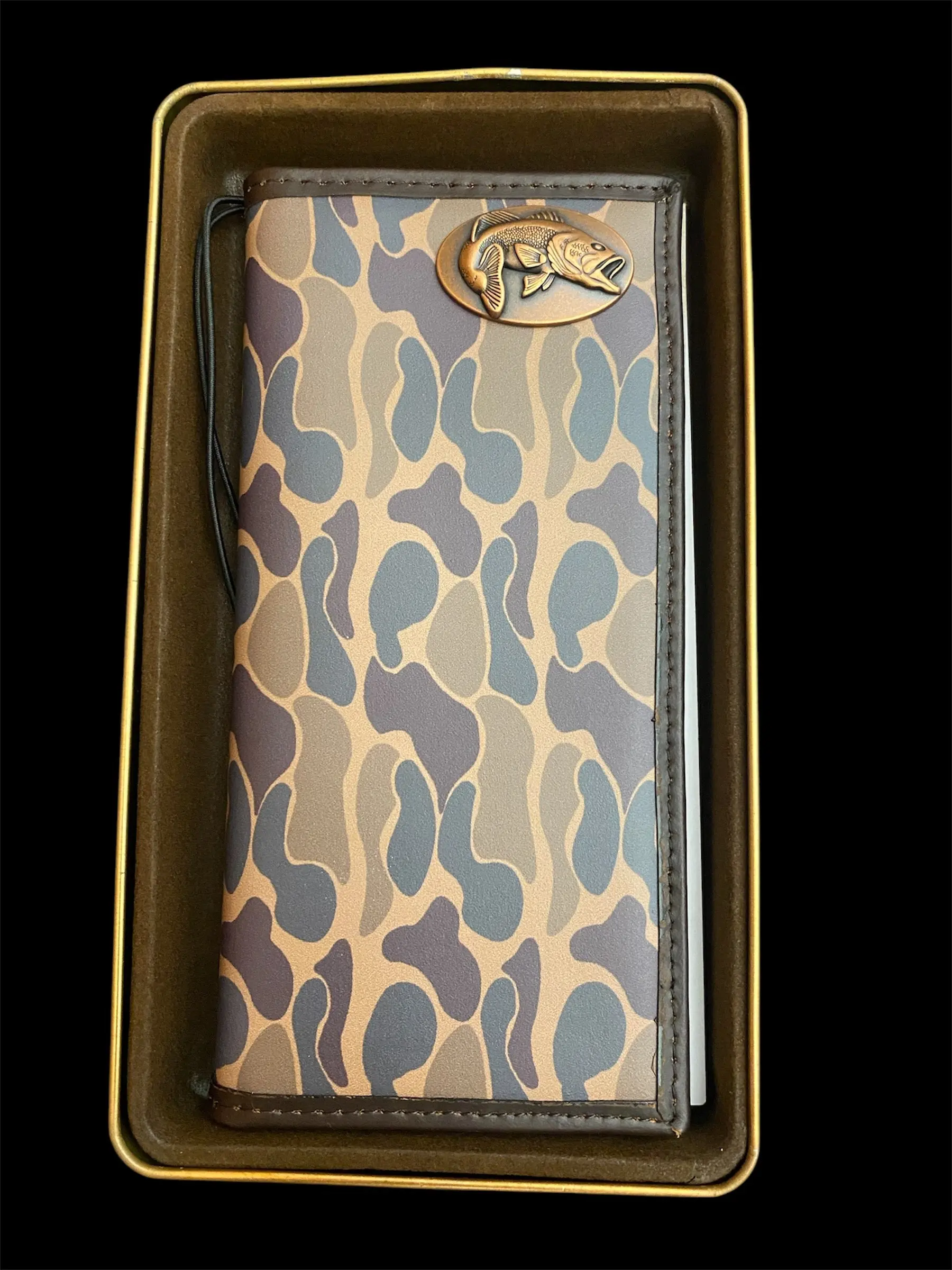 Zep-Pro Old School Camo Checkbook Wallet