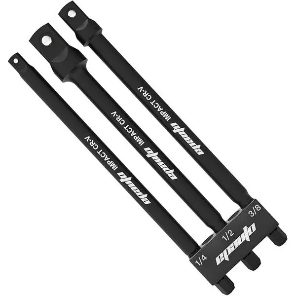 EPAuto 6-Inch Impact Socket Adapter Set, CR-V, 3 Pieces