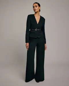Express Pull-on Signature Ponte High Waisted Wide Leg Pant