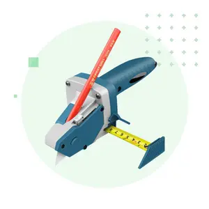 YoraHome Gypsum Board Cutting Tool with Built-in Tape Measure & Retractable Blade for Professional Results on Gypsum Foam & Cardboard