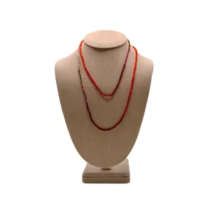 Canyon Sunset Long Wave Jewelry Necklace