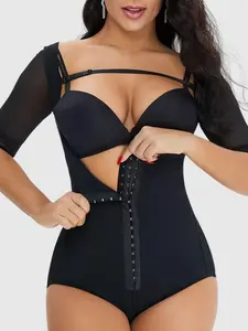 FitnFem Women’s Full Body Bodysuit Womenswear – U-Shaped Chest Design, Adjustable Straps, Stretch Fabric with Smooth & Comfortable Fit for Everyday Wear