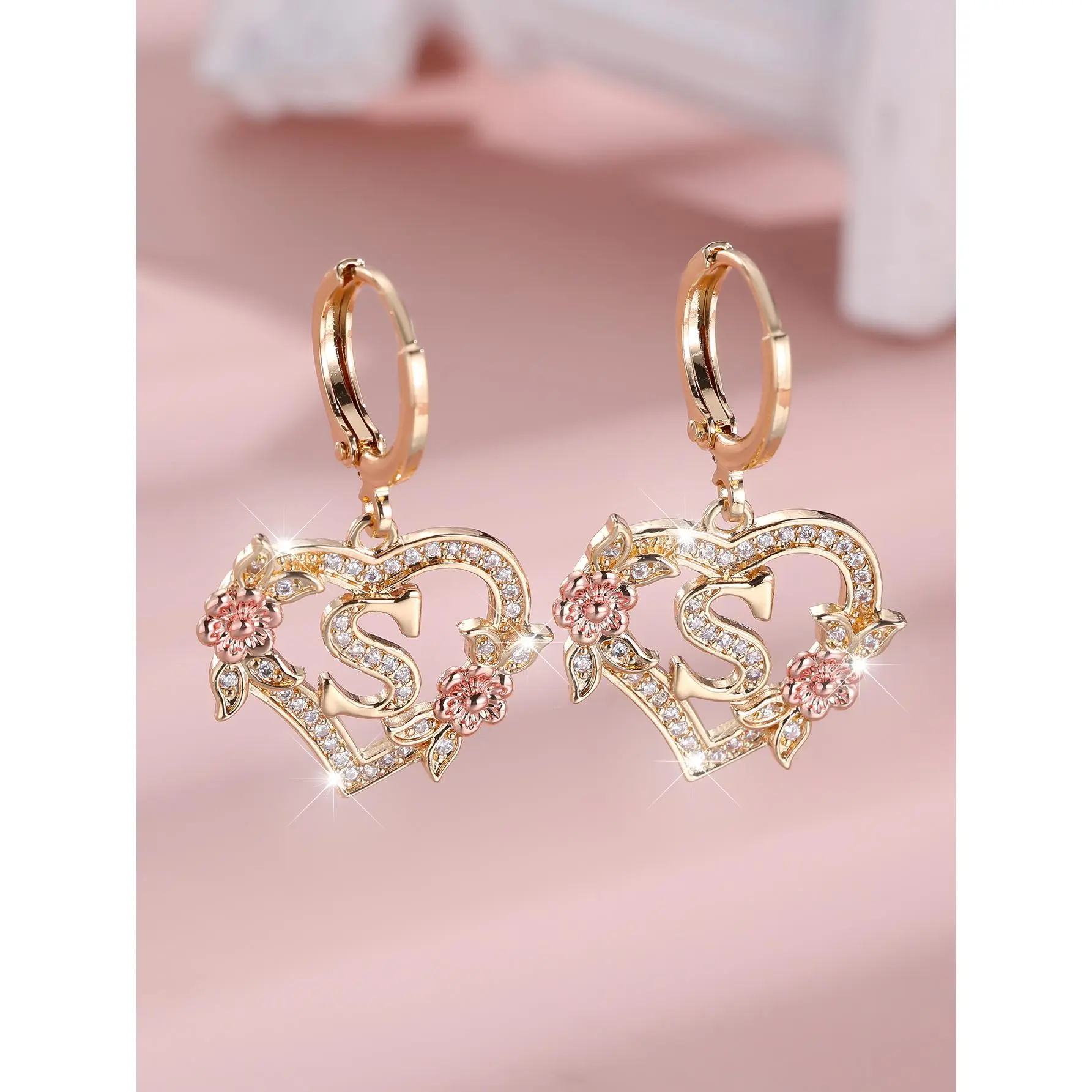 Gold+Rose Gold White Diamond S