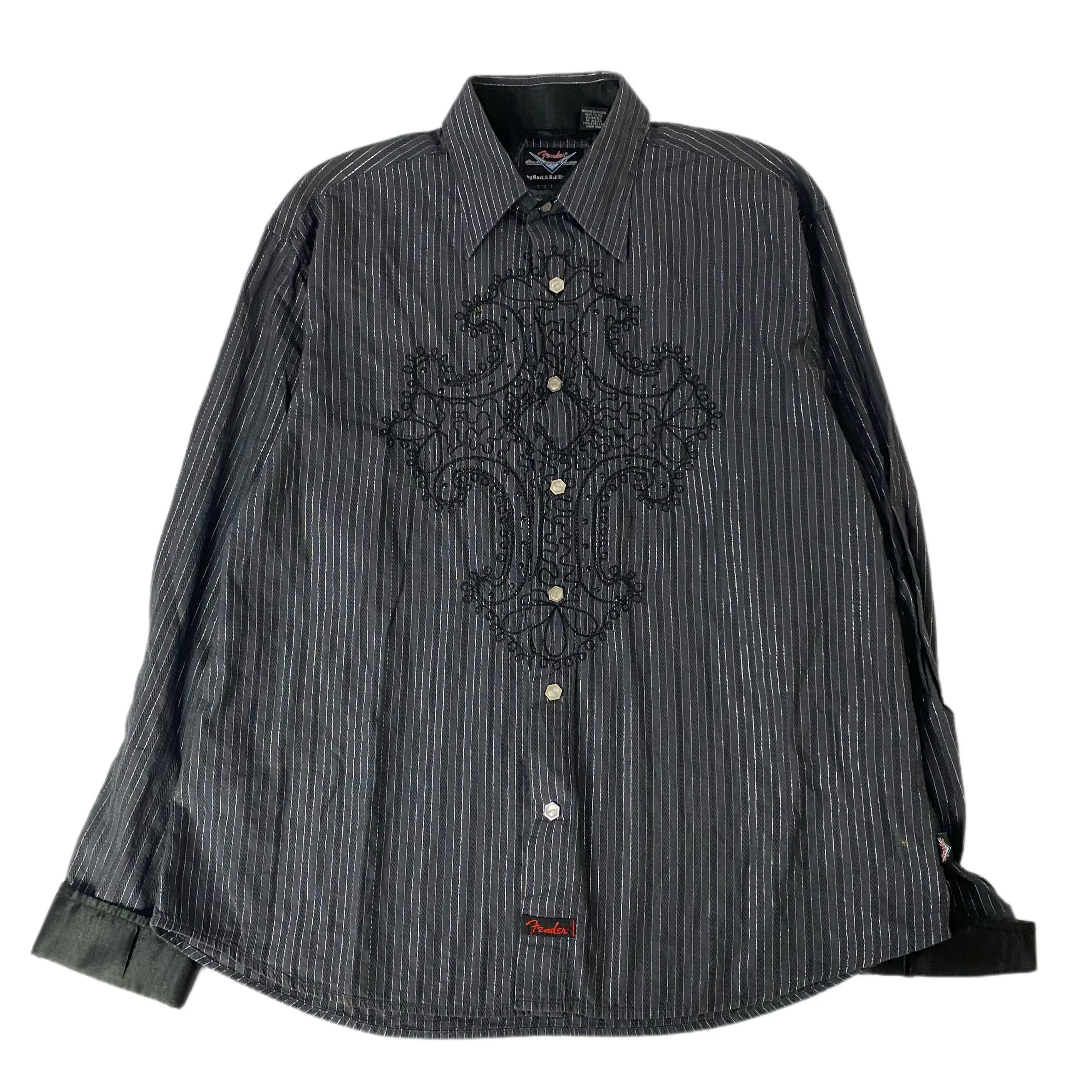 Fender Guitar Button-up Fender Guitar Button-up