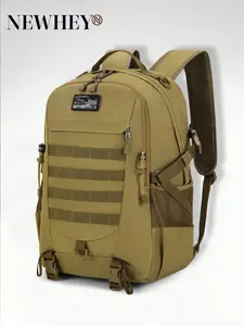 Tactical Military Backpack 43L, Waterproof Hiking Camping Backpack, Large Army Molle Rucksack, Survival Outdoor Daypack