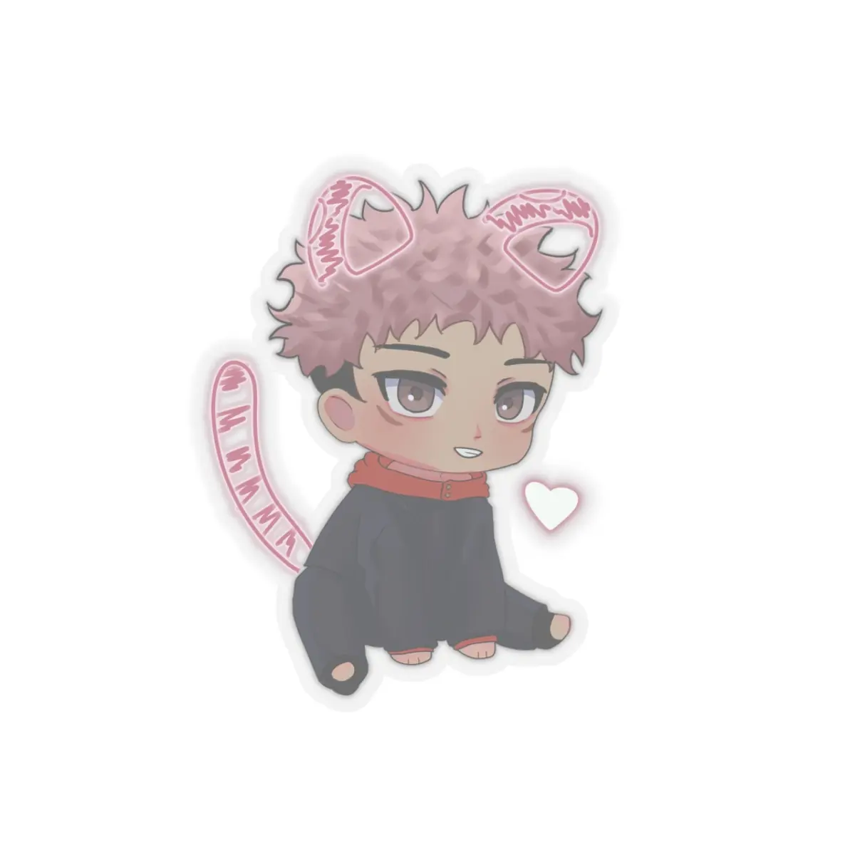 Jujutsu Kaisen Itadori Yuji chibi anime sticker