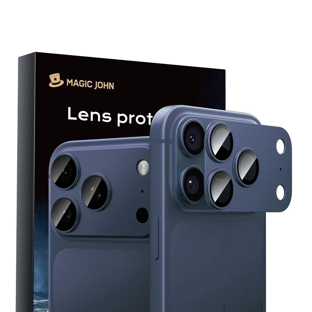 MAGIC JOHN Magnetic Lens Protector for iPhone 17 Pro/Max – 99