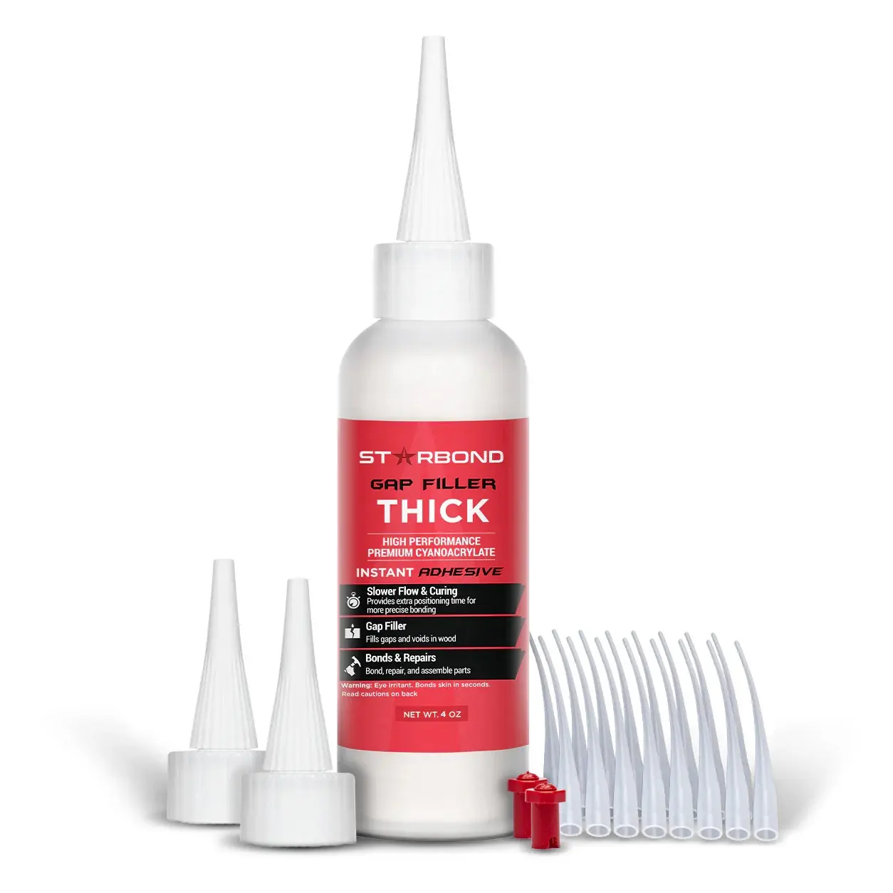 Gap-Filler Thick Super Glue - Thick Super Glue for Various Applications, Ideal for Repairing and Fastening Materials High Strength Glue Long Lasting Bond Strong Adhesive Hydro Foam Sealant