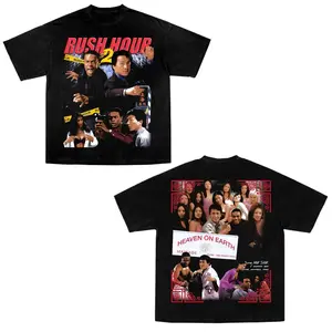 RUSH HOUR 2 T-Shirt, Graphic Tee, Unisex Double Sided Shirt, Best Gift For Fans