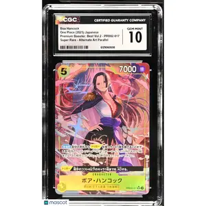 Boa Hancock #PRB02-017 Japanese One Piece Premium Booster: Best Vol.2 CGC 10