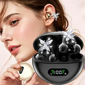 ANKRIYUL  Earclip Style Wireless Bluetooth Earphones  not easy to fall off. Earclip Style Earphones   for Outdoor Sports, Cycling, Hiking, Running, Office Work Receiving Calls Play Game
