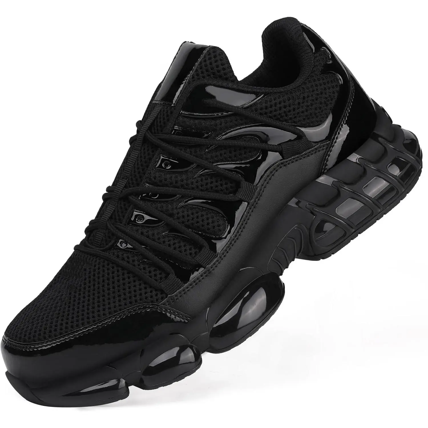 Men's and Women's Steel Toe Shoes Composite Toe Shoes Indestructible Safety Shoes Lightweight Steel Toe Sports Shoes Anti-Slip Anti-Puncture Air Cushion Breathable Industrial Construction Work Shoes