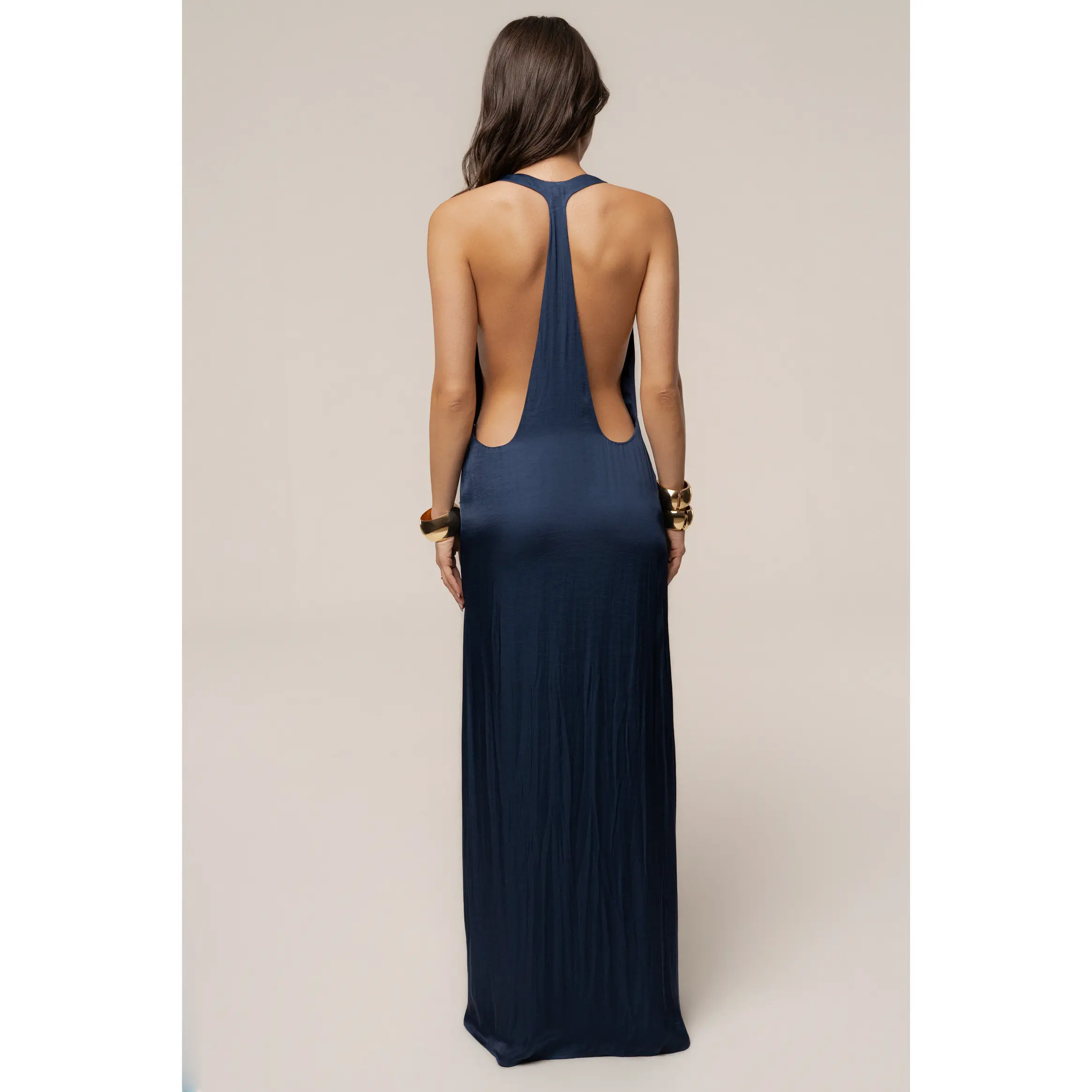 Navy Last Dance Maxi Dress