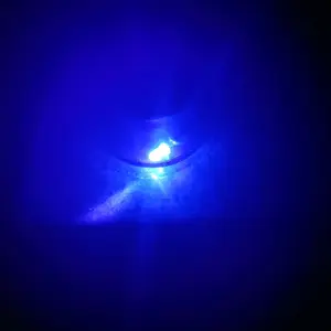 2 Ounce Blue Storage Jar with UV led.