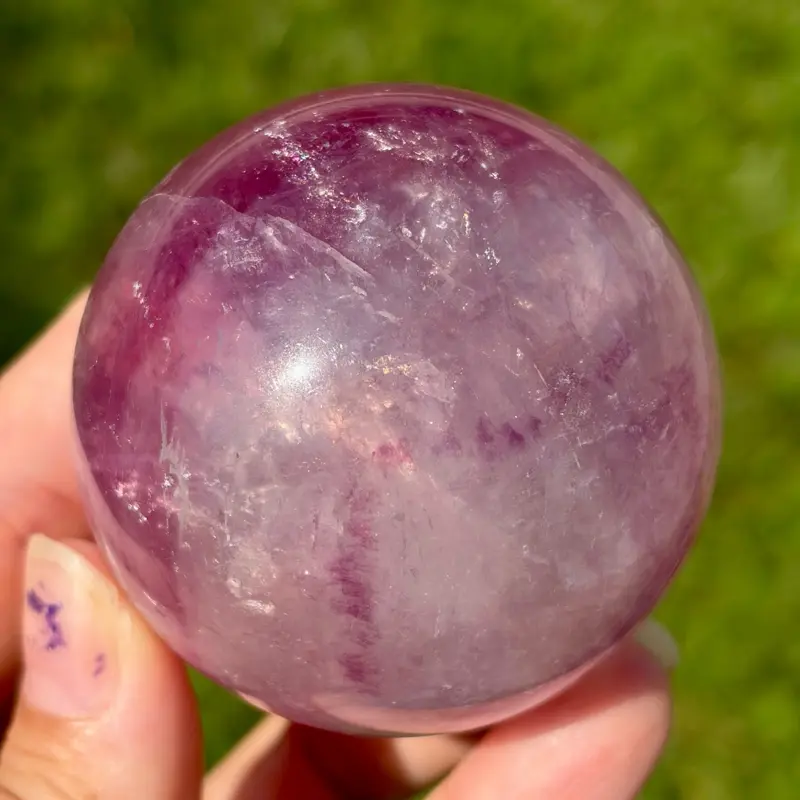 Purple Fluorite Sphere