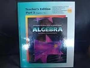 USED-Algebra : Grade 7 by University of Chicago School Mathematics (Hardcover)