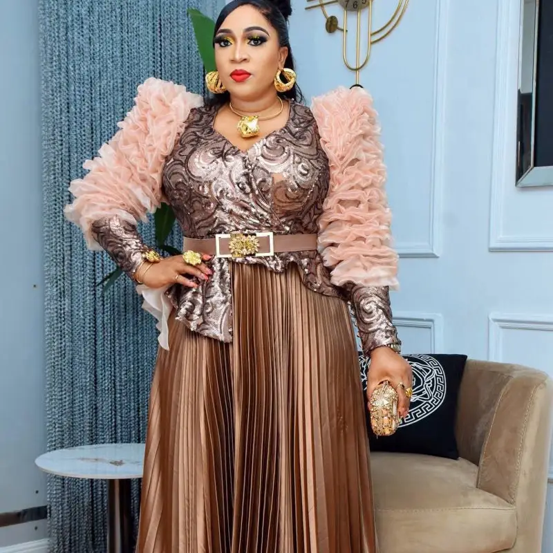 Elegant Celebrant Dress, Turkey Very Stylish Design, Maxi Length, Chic Special Occasion Summer Style, Versatile for Your Unique Party Wear and Special