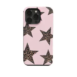 sweet cool stars for use with iPhone 17 air 16 Pro max 15 plus 14 Pro 13/12/11/X/XR/XSMAX sublimation phone case compatible with Samsung Galaxy S25 ultra S24 plus S23 FE S22/S21 interesting fashion artistic sense niche minimalist trendy
