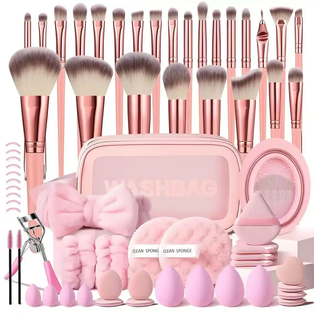 Pink 65-Piece Set