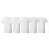 Pro Club Men's 5-Pack 6.5oz 100% Soft Cotton Fitted Short-Sleeve T-Shirts - Classic Round Neck, Shrink-Resistant Casual Jersey Tops, All-Day Ease, Available in 5XL