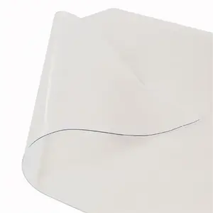 Transparent PVC Floor Protector Mat for Home Office Chairs, Durable Anti-Slip Surface, Scratch Prevention for Hardwood & Tile, Easy-Clean Protection for Adults, Students & Remote Workers