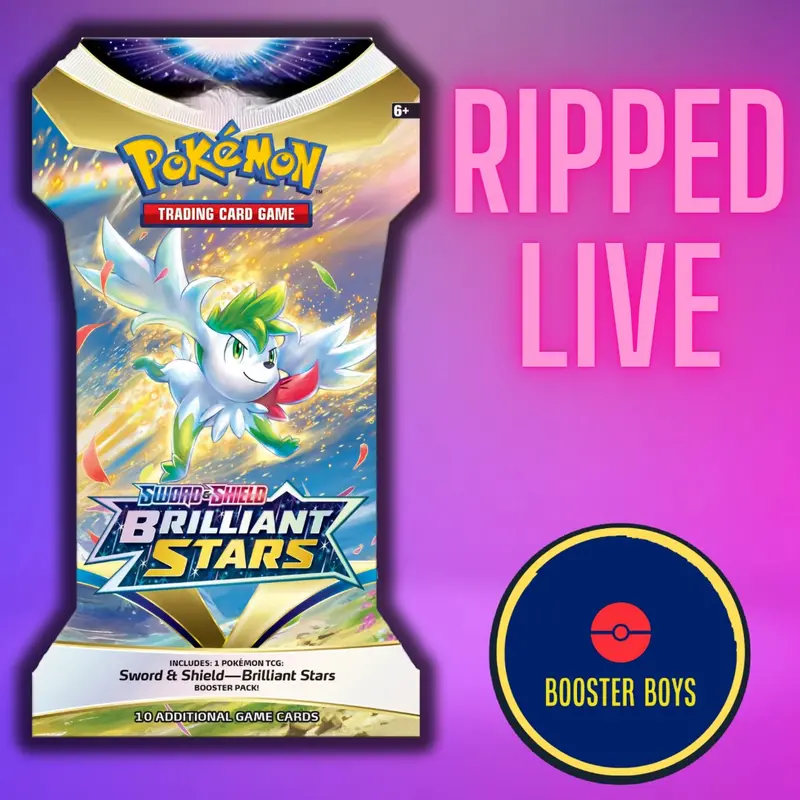 Brilliant stars sleeved booster pack - TikTok Shop