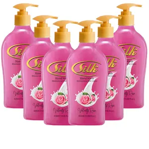 Silk Velvety Rose Liquid Handwash pack of 6: Softness in Every Drop
