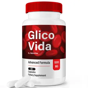 Glico Vida Advanced Formula - GlicoVida Natural Dietary Supplement for Overall Health & Wellness Healthcare Fitness