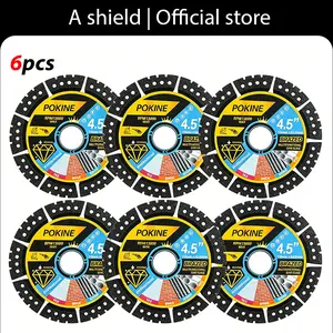 The 4.5-inch 115mm cutting blade has stable performance, suitable for dry and wet working conditions, and can be used in home decoration projects.