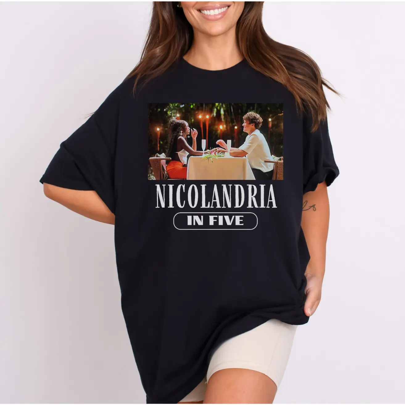 Nicolandria Nic and Olandria Love Island USA Ship T-Shirt Delulu Fan Favorite #nicolandria #nicolandriain5 #loveisland, Unisex Tee, Shirt