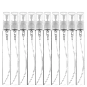 Clear Mini Perfume Glass Bottle, Empty Cosmetics Small Refillable Sample Perfume Atomizer Bottles, Makeup Tools for Women