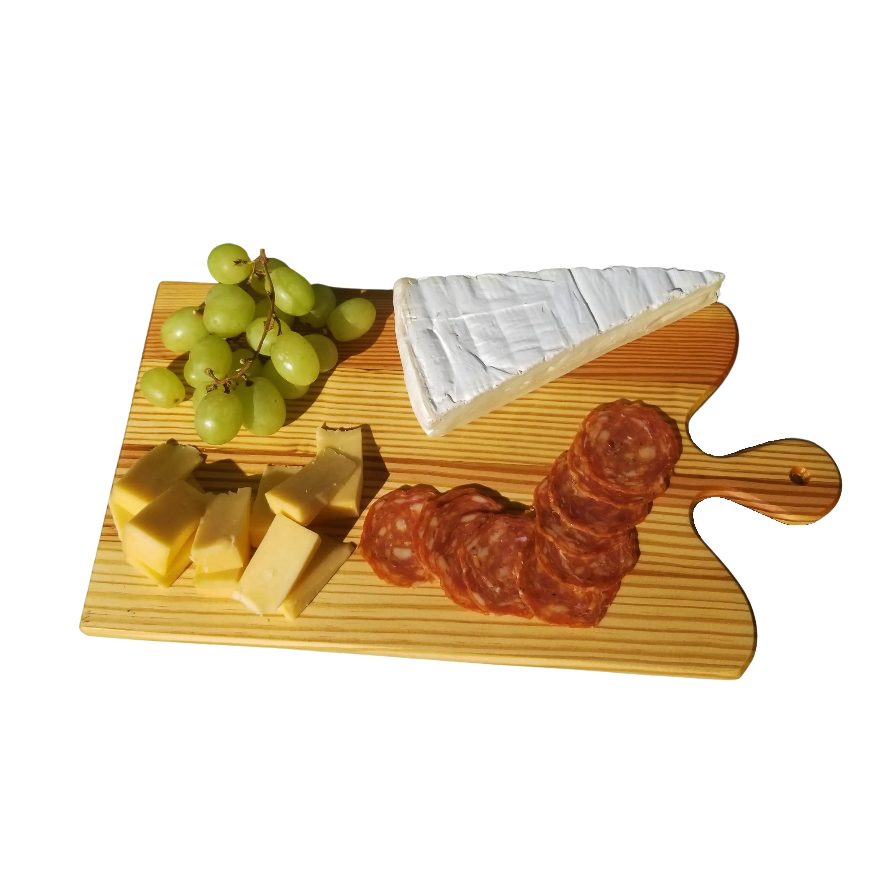 14" Charcuterie Paddle Board Serving Board Appetizer, Platter Charcuterie Board, Cheeses & Sandwiches Semi-Handmade Reclaimed Pine Kitchen Chopping