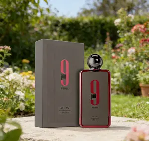 9 PM Rebel Unisex Eau De Parfum | Fruity Woody Amber Fragrance | Pineapple, Apple, Caramel & Musk | 100ml 3.4oz