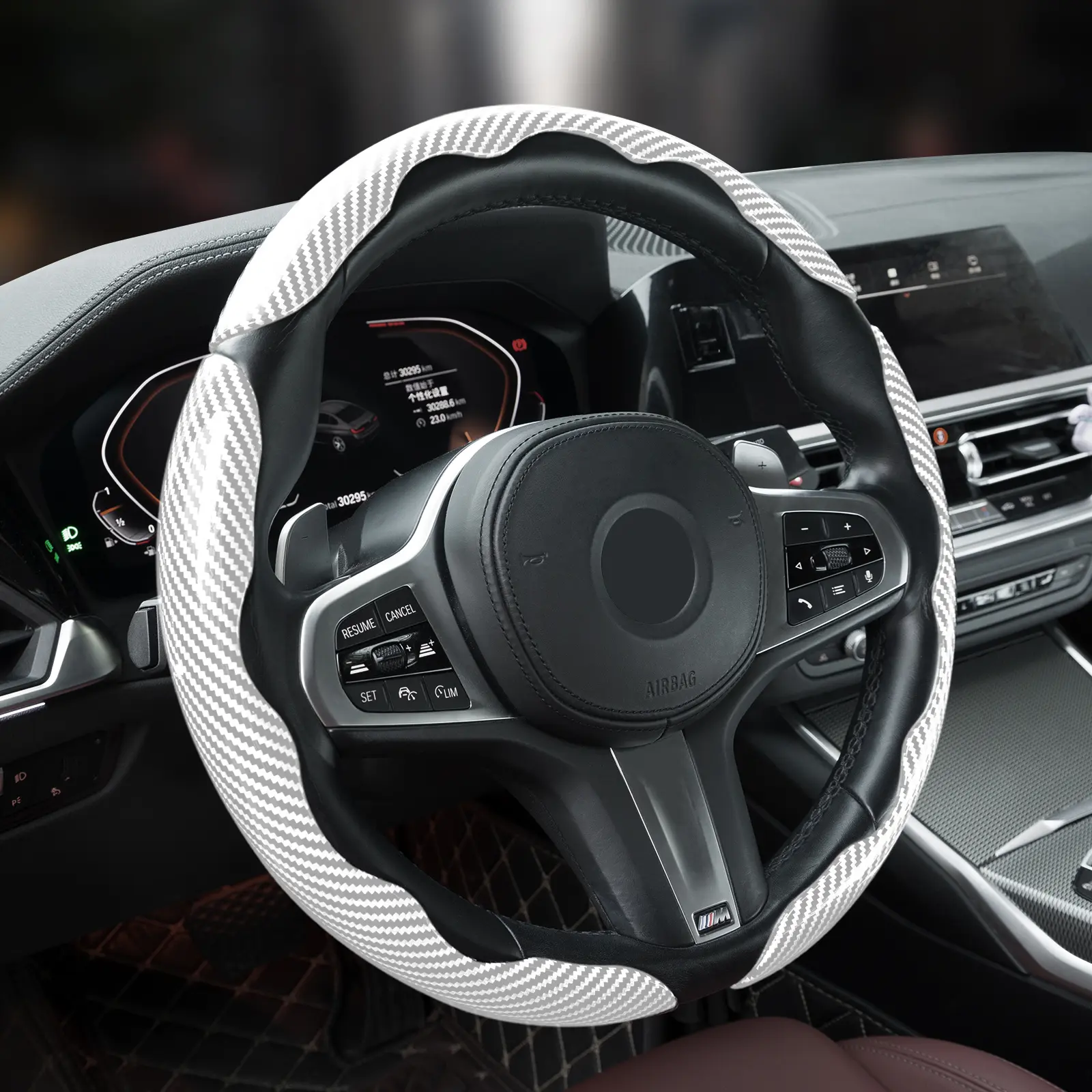 3 counts/set - White