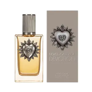 Dolce & Gabbana Devotion Eau de Parfum 3.3 oz for Men | Woody & Spicy Fragrance with Lemon Notes