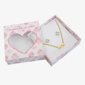 EVRY JEWELS Gold or Silver Plated Women's Mother Like No Other Gift Box Necklace