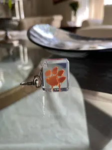 Clemson Keychain