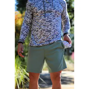 Burlebo Everyday Shorts in Light Sage