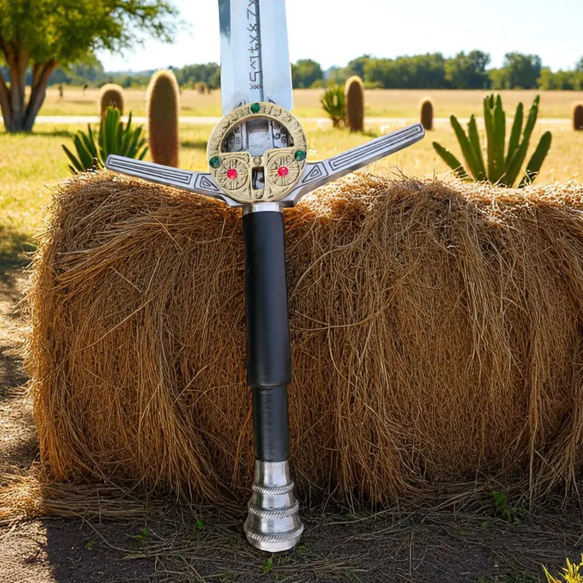 Handcrafted Witcher Sword: Geralt of Rivia Steel Replica
