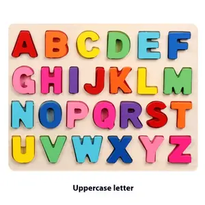 Wooden Alphabet and Number Board – Decorative Display Piece