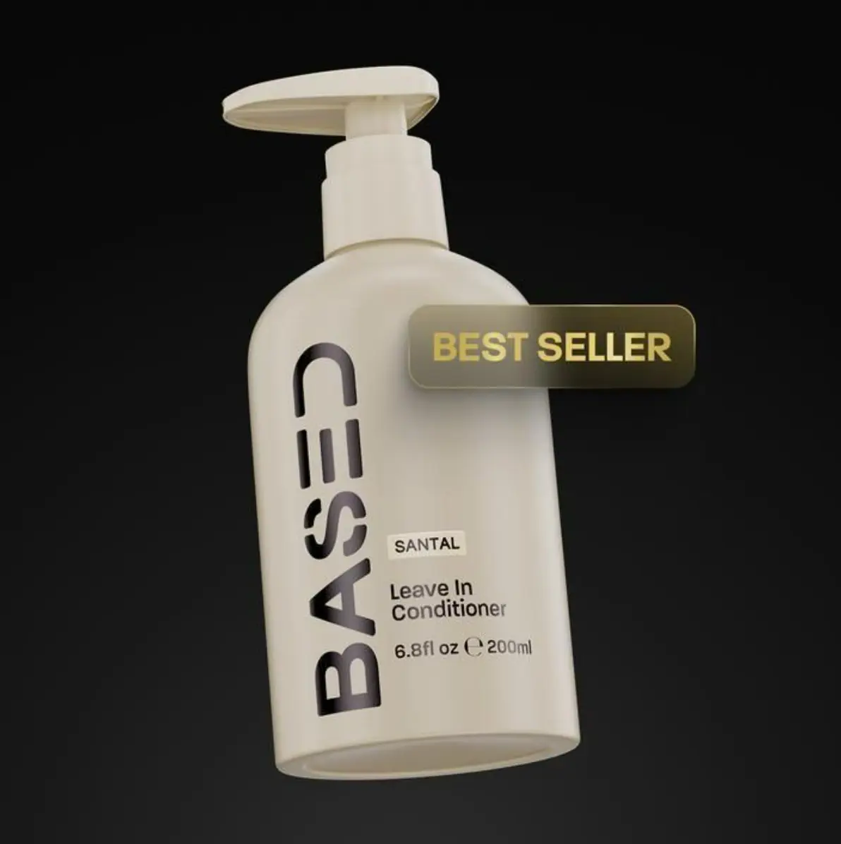 BASED Leave-in Conditioner | Instant Hydration & Anti-Frizz | Simple, Effective, BASED.