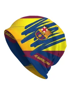 1 Piece Outdoor Hats barcelona group f c b Thin Hat Bonnet Hipster Skullies Beanies Caps Men Women's Earmuffs