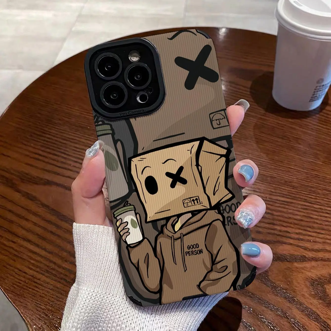 Personality Creative Phone Case, National Day Offers, Silicone Shock-proof Phone Cases For iPhone Series, Cute Fashion Phone Protective Case For Women