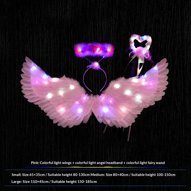 Pink + Headband + Magic Wand/Lantern