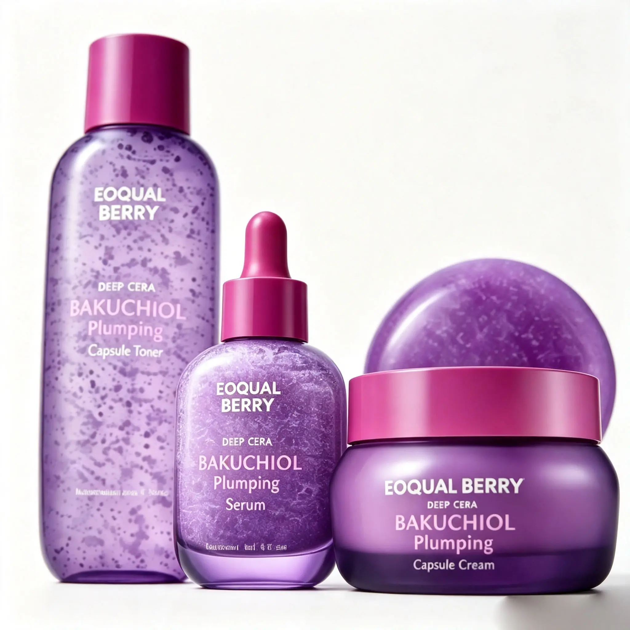 【EQQUALBERRY】Vitamin Brightening Skincare Duo Set | Vitamin C + Niacinamide + Tranexamic Acid Serum (30ml) & Cream (50ml) | Hydrating & Brightening | Ceramide Barrier Repair & Moisturization