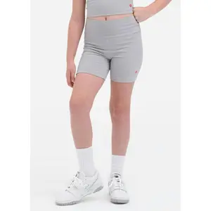 Grey - Steel | Girls Biker Short