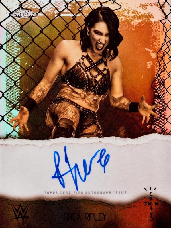 2025 Topps Chrome WWE x Cactus Jack Hobby Box