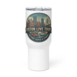 Boston Live Tours Travel mug with handle